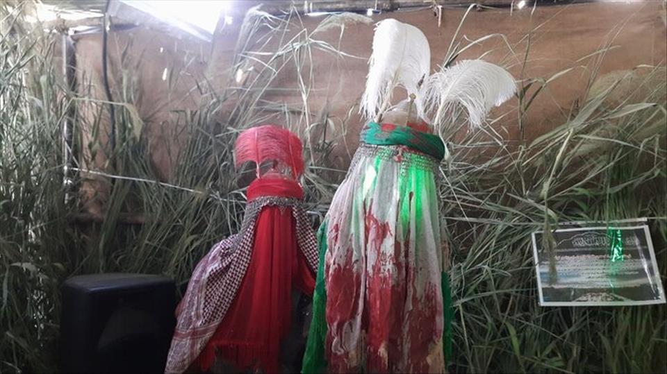  برپایی نمایشگاه از کربلای سرخ شهادت تا کربلای سبز بصیرت در مراغه