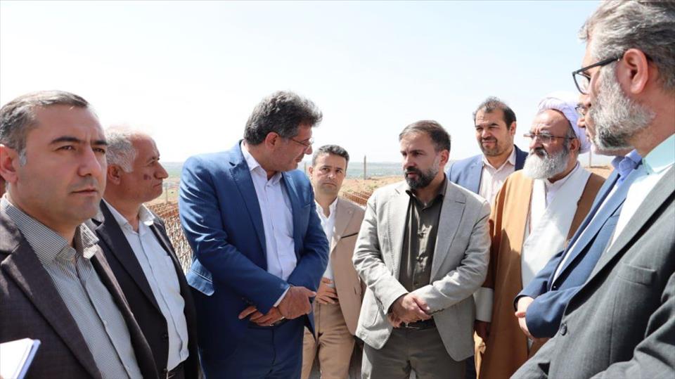 آئین شروع عملیات اجرایی طرح ۱۶۸۰ واحدی نهضت ملی مسکن مراغه